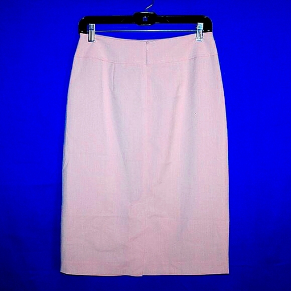 Chadwicks of Boston Midi Pencil Skirt - Women's Size 4 - Blush Pink - Classic St - Picture 3 of 6